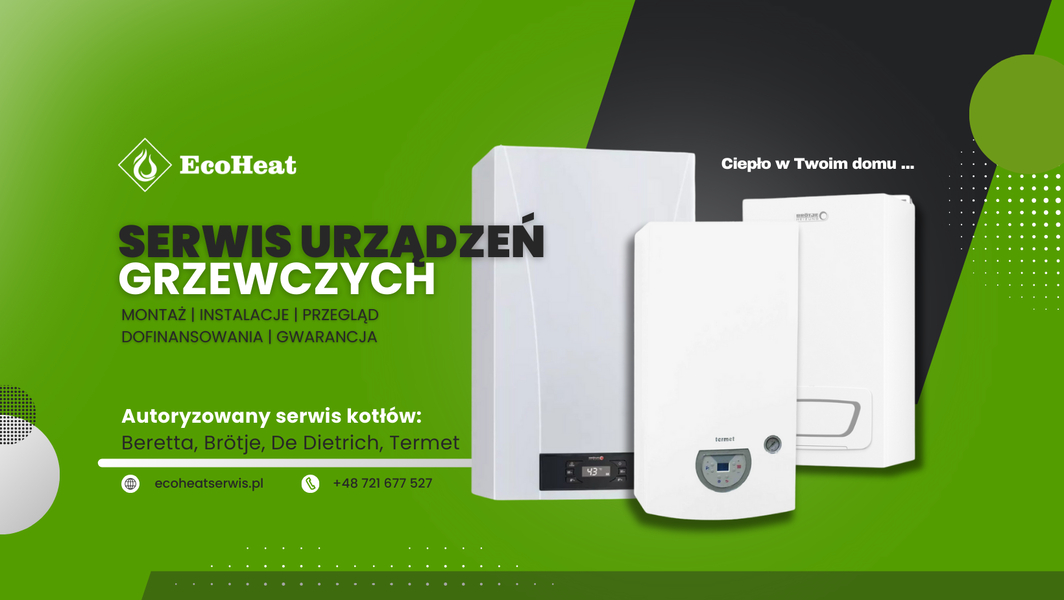 Zdjęcie na okładce dla EcoHeat Serwis Kotłów Gazowych | Kotły na pellet | Pompy ciepła | Piotr Zawadzki